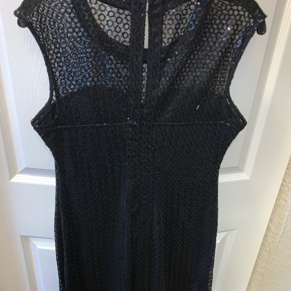 Sequin mini black dress - Picture 3 of 3